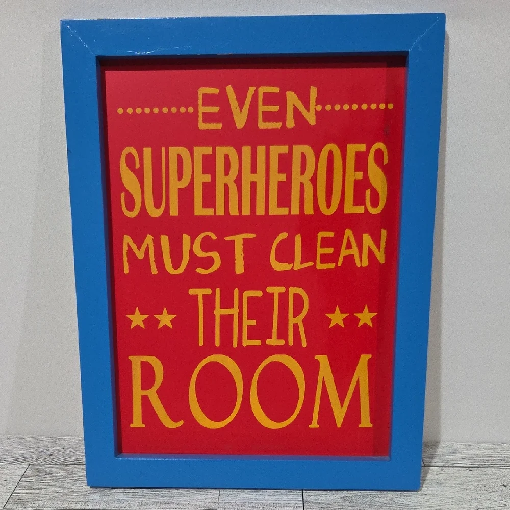 Superhero Wall Decor